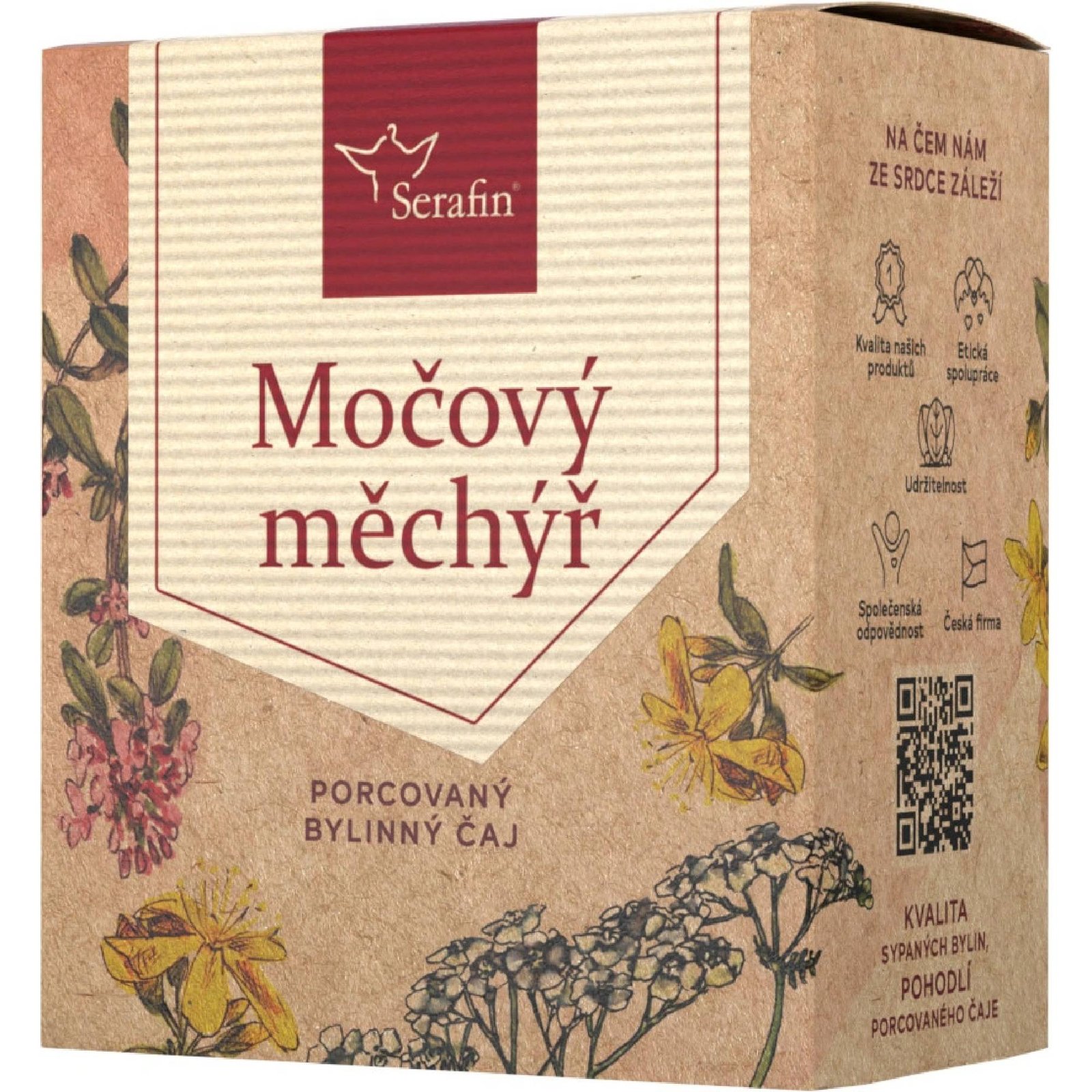 Serafin Močový měchýř porcovaný čaj 38 g